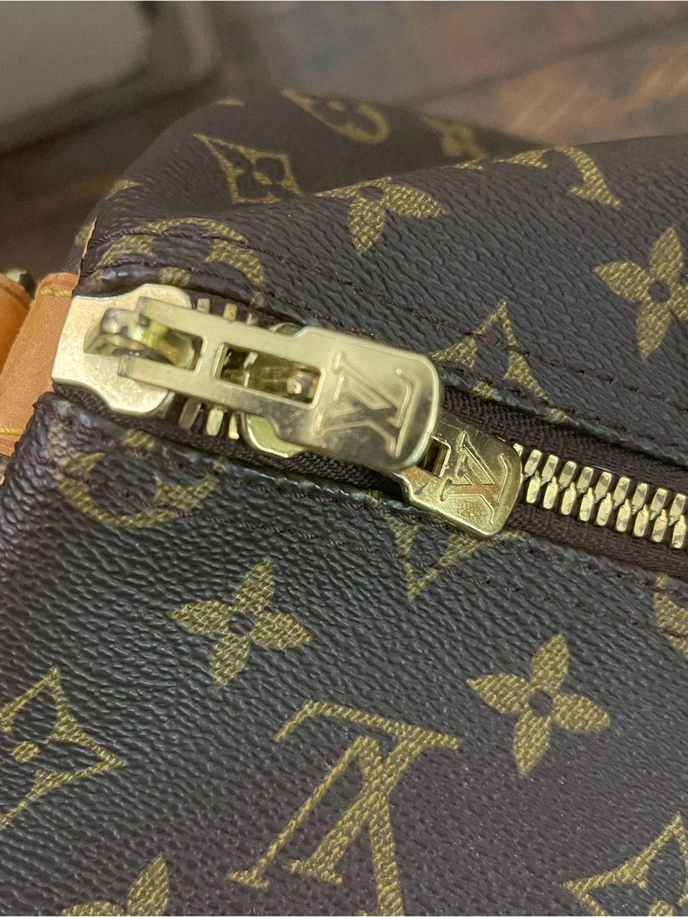 Louis Vuitton Monogram KeepAll Bandolier (No Strap)